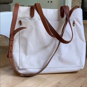 Madewell canvas tote - Cream